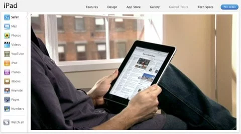 iPad videotour iPad