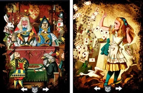 Alice nel Paese delle Meraviglie iPad Alice nel Paese delle Meraviglie