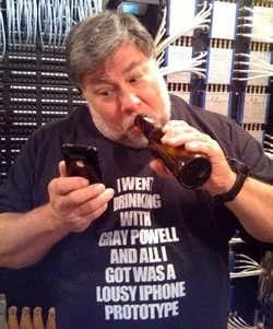 Steve Wozniak prototipo t shirt