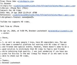 email bluray youtube hd