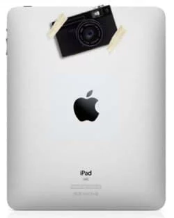 iPad fotocamera