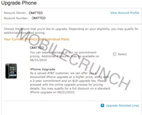 Documento At&T iPhone 4G iPhone 4G