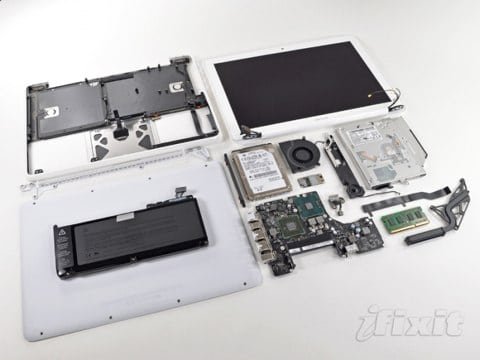 MacBook smontato iFixIt