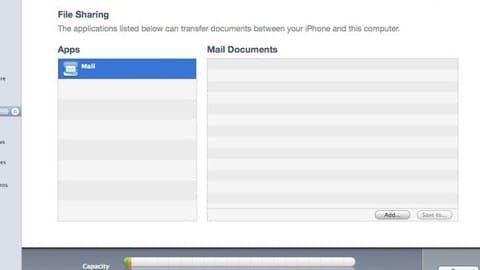Scambio file computer e iPhone Firmware 4.0