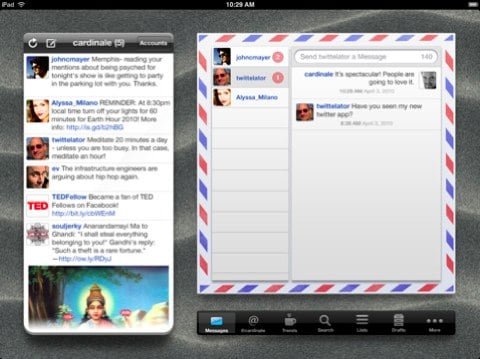 Twittelator for iPad Twittelator