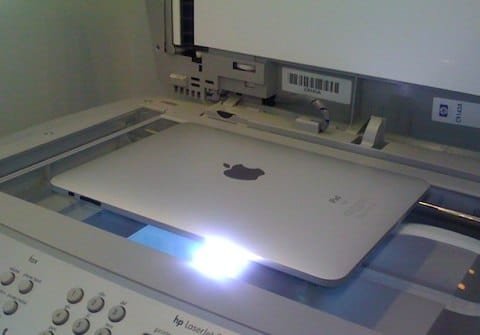Steve Jobs assicura che sarà possibile stampare dall'iPad 6 fotocopiatrice iPad