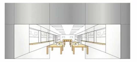 layout Apple Store Apple Store a Roma