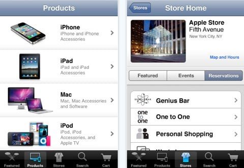 Apple Store App Apple Store per iOS