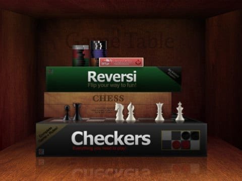 Game Table Game Table: 5 giochi da tavolo per iPad