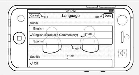 brevetto sottotitoli iPhone