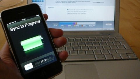 sincronizzazione iPhone WiFi sincronizzazione dell'iPhone