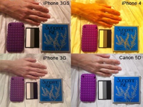 iPhone 4 problema bilanciamento bianco bilanciamento del bianco