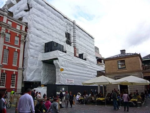 Apple Store Covent Garden lavori in corso
