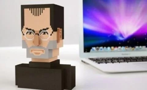 Busto Steve Jobs 3D busto di Steve Jobs