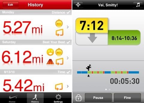 Nike+ GPS e MiCoach per allenarsi con l'iPhone 4 miCoach