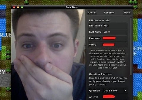 FaceTime Mac sicurezza FaceTime per Mac