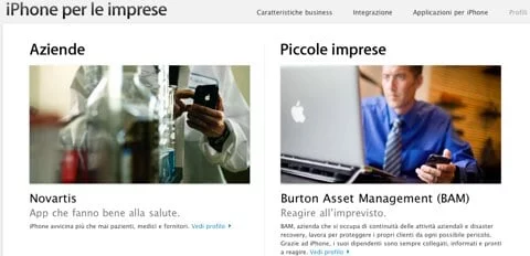 iPhone imprese iPhone imprese