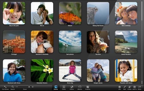 iPhoto 11 iPhoto 09