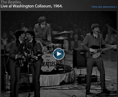 concerto Beatles concerto dei Beatles