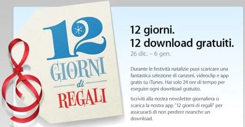 12 giorni di regali 12 giorni di regali