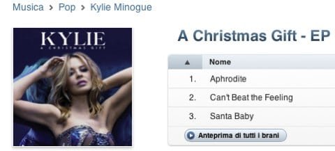 A Christmas Gift Kylie Minogue Kylie Minogue