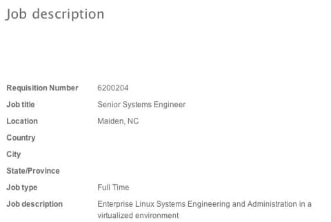 Lavoro sistemista Apple Lavoro sistemista Apple