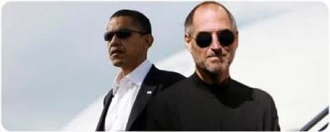 Steve Jobs e Obama