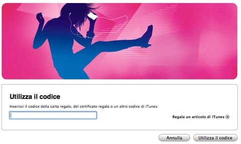 codice redeem Italia