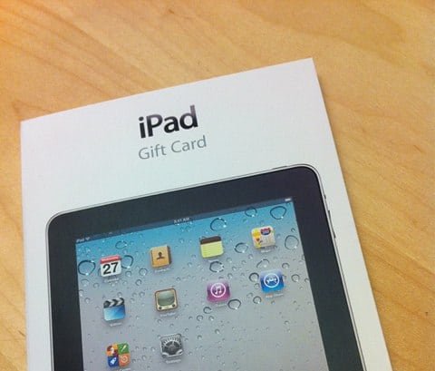 iPad Gift Card