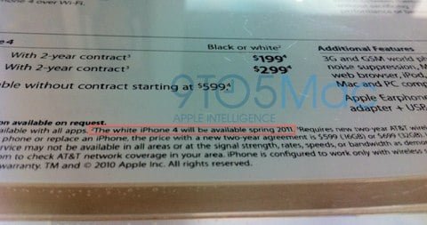 iPhone 4 bianco primavera iPhone 4 bianco