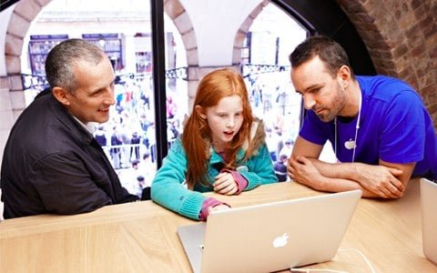 Personal setup Mac Apple Store