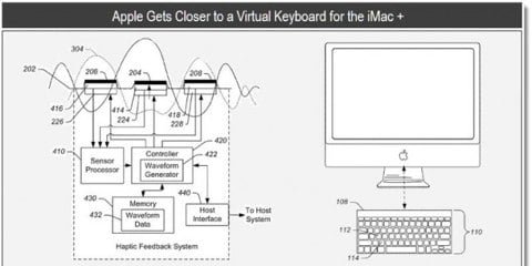brevetto tastiera senza tasti
