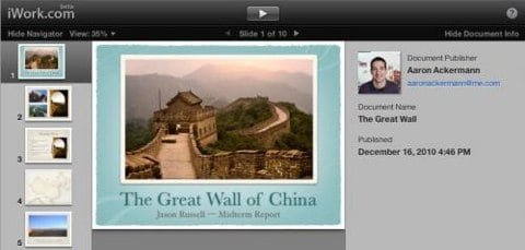 iWork.com Keynote
