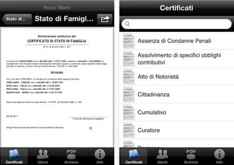 Autocertifico Autocertifico