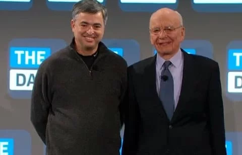 Eddu Cue e Rupert Murdoch