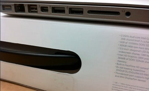 MacBook Pro porta Thunderbolt Thunderbolt