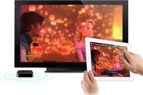Tv iPad 2 AirPlay