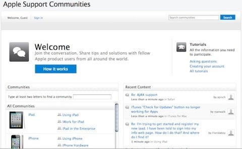 Apple Support Communities Apple Support Communities