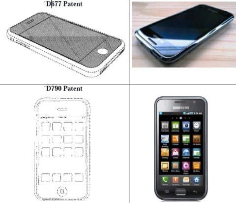 brevetti Apple vs Samsung Galaxy banna Samsung
