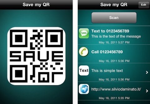 Save my QR
