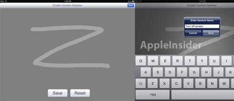personalizzazione gesture iPad iOS 5
