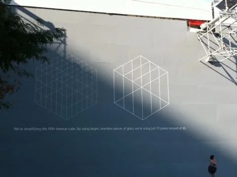 Nuovo cubo Apple Store Apple Store di New York