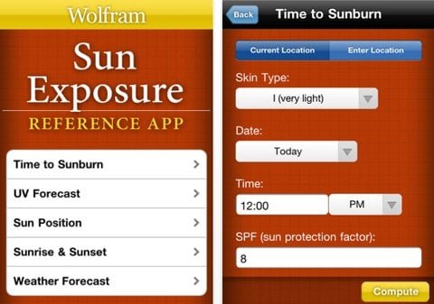 Wolfram Sun Exposure Wolfram Sun Exposure