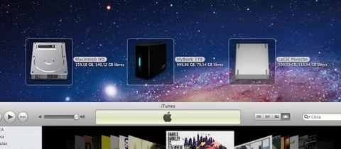 iTunes HD esterni