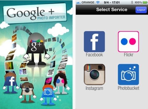 Google+ Photo Importer, carica le tue foto su Google+ prendendole da altri servizi 1 Google+ Photo Importer