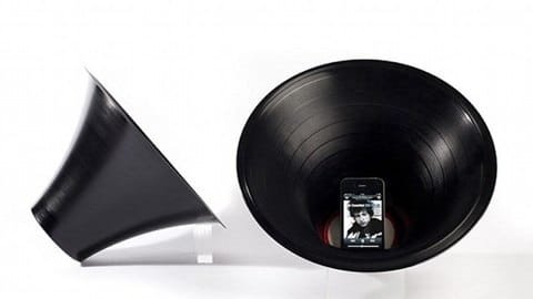 speaker per iPhone vinile vinile