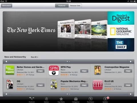 Newsstand aperto