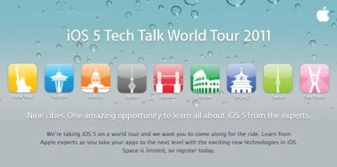 iOS 5 Tech Talk 2011 World Tour