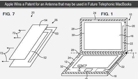 Brevetto antenna MacBook antenna 3G