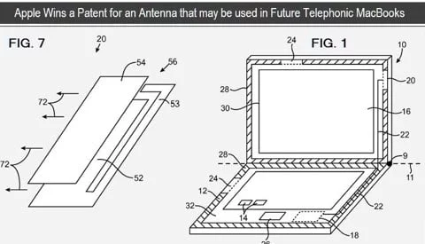 Brevetto antenna MacBook antenna 3G